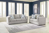 Evansley Sofa and Loveseat in Pewter - PKG019300