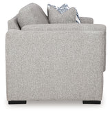 Evansley Sofa, Loveseat, Chair and Ottoman in Pewter - PKG019301