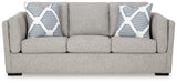 Evansley Sofa, Loveseat, Chair and Ottoman in Pewter - PKG019301