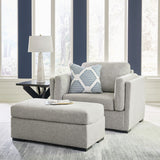 Evansley Sofa, Loveseat, Chair and Ottoman in Pewter - PKG019301