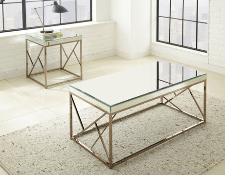 Evelyn 3-Piece Set(Cocktail & 2 End Tables) from Steve Silver - Luna Furniture