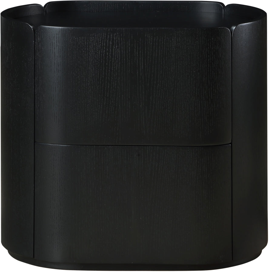 Everett Night Stand Black from Meridian - Luna Furniture