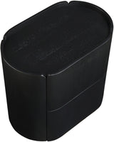 Everett Night Stand Black from Meridian - Luna Furniture