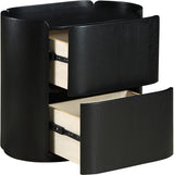 Everett Night Stand Black from Meridian - Luna Furniture