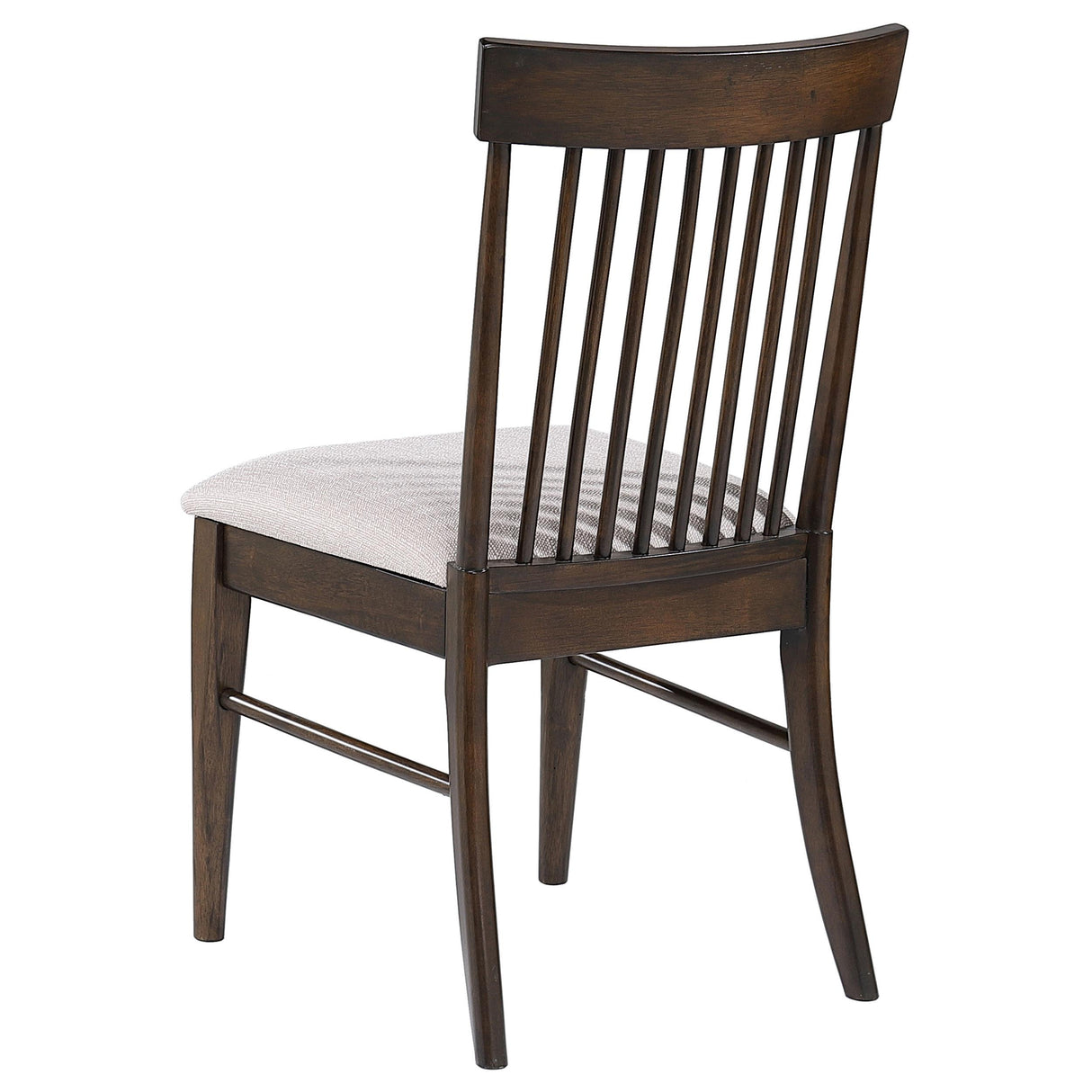 Everton Slat Back Dining Side Chair Walnut (Set of 2) from Coaster - Luna Furniture