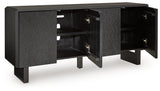 Farrelmore Black Accent Cabinet - A4000659