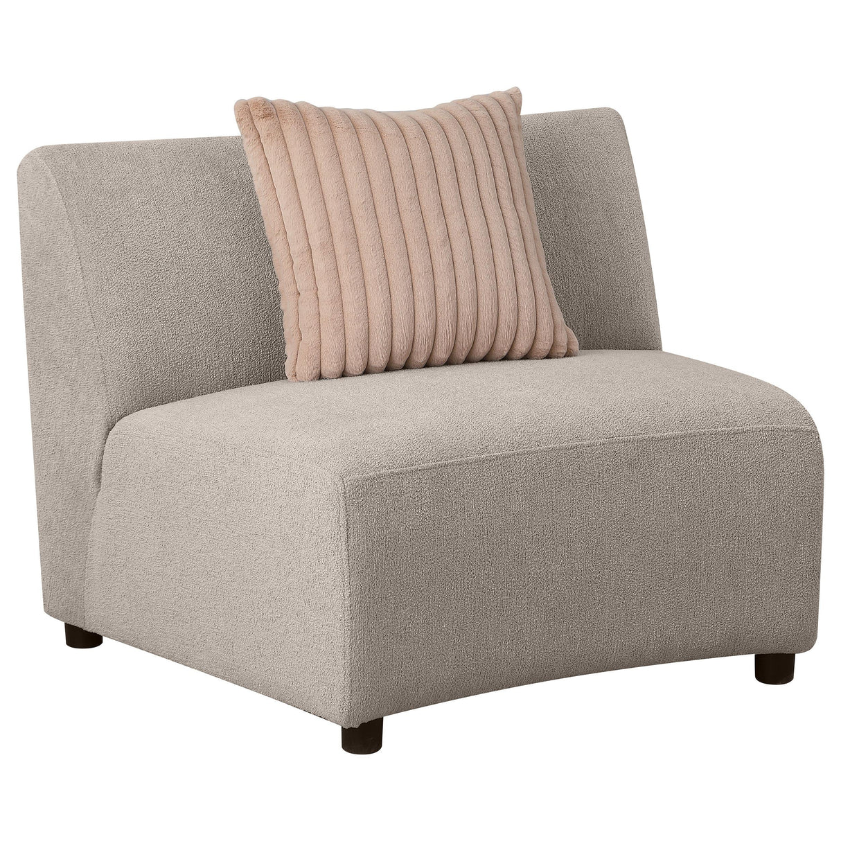 Fayette 3-piece Upholstered Sectional Sofa Greige - 504920-SET