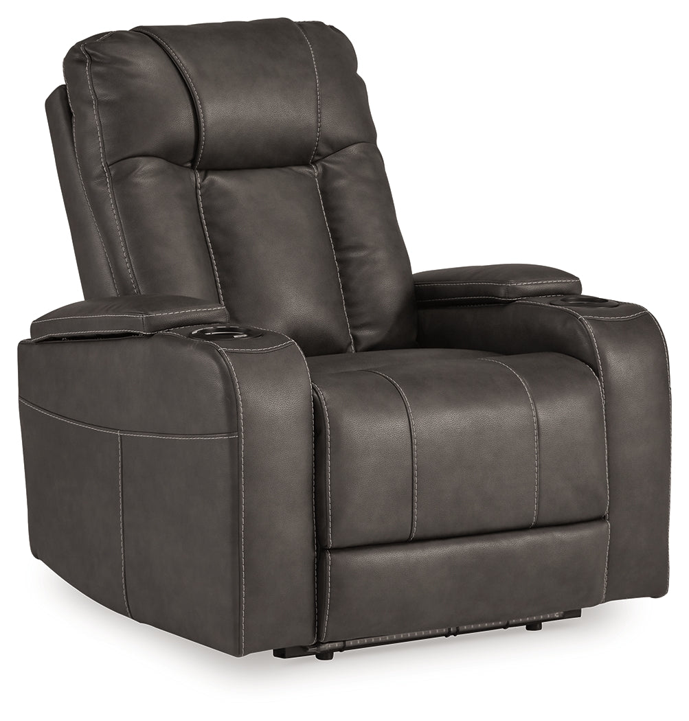 Feazada Shadow Power Recliner from Ashley - Luna Furniture