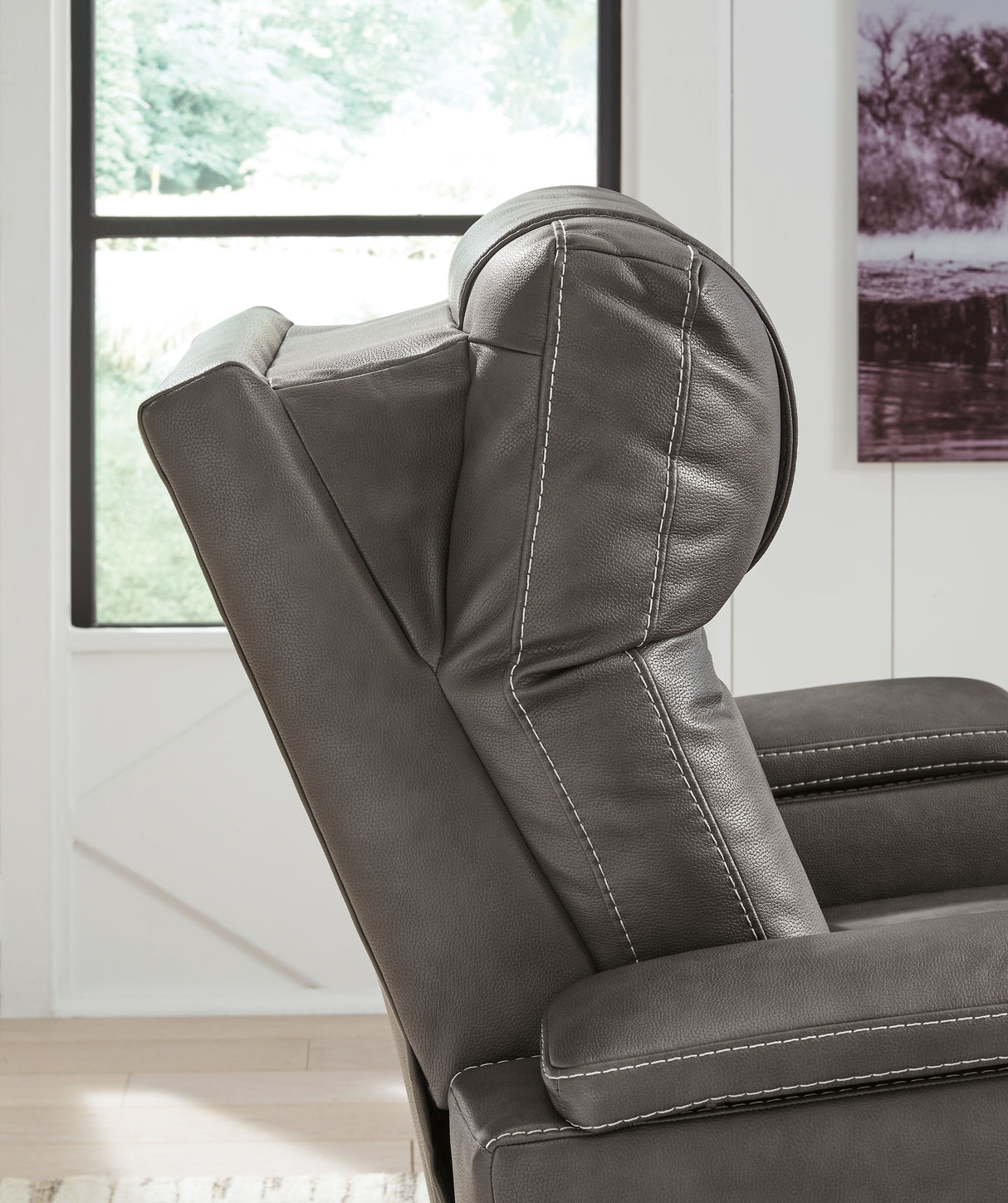 Feazada Shadow Power Recliner from Ashley - Luna Furniture