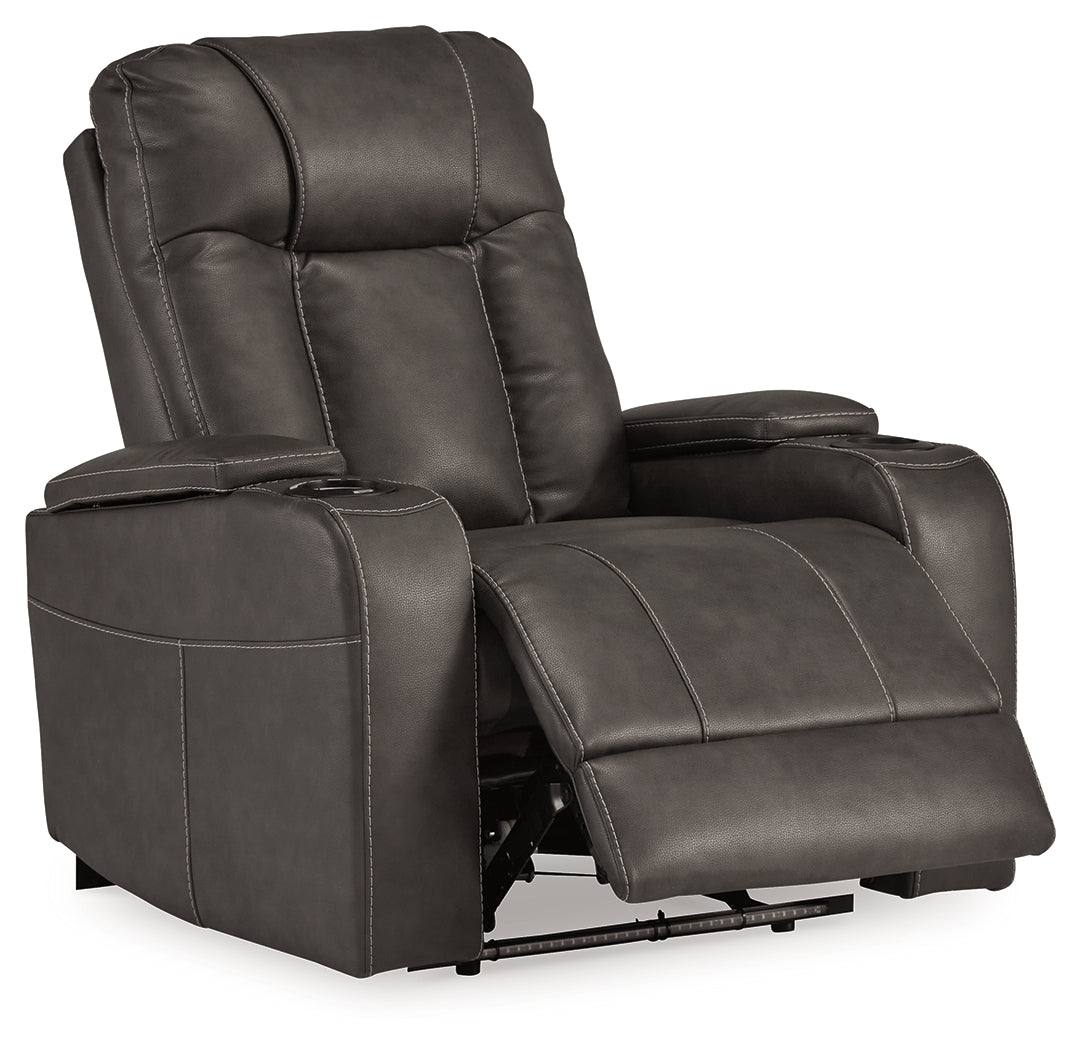 Feazada Shadow Power Recliner from Ashley - Luna Furniture