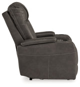 Feazada Shadow Power Recliner from Ashley - Luna Furniture