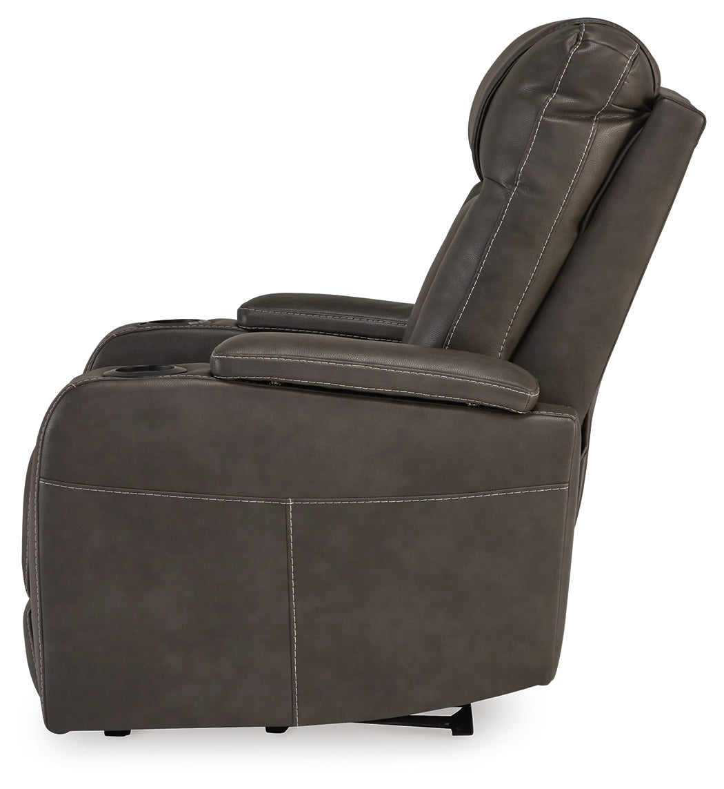 Feazada Shadow Power Recliner from Ashley - Luna Furniture