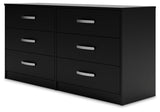 Finch Black Dresser - EB3392-131