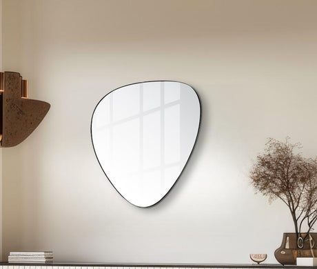 Finch Mirror in Black from Meridian - Luna Furniture