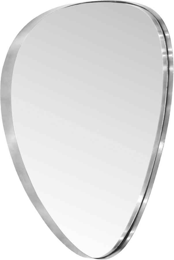 Finch Mirror in Silver from Meridian - Luna Furniture