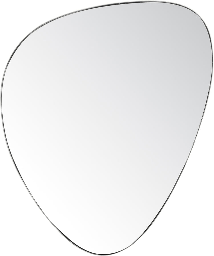 Finch Mirror in Silver from Meridian - Luna Furniture