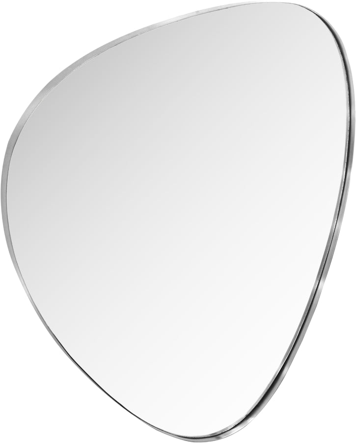 Finch Mirror in Silver from Meridian - Luna Furniture