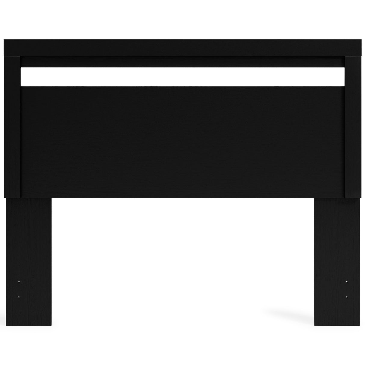 Finch Queen Panel Headboard with Dresser and Chest in Black - PKG017931