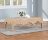 Fiora Coffee Table in Natural from Meridian - Luna Furniture