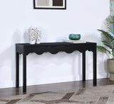 Fiora Console Table in Black from Meridian - Luna Furniture