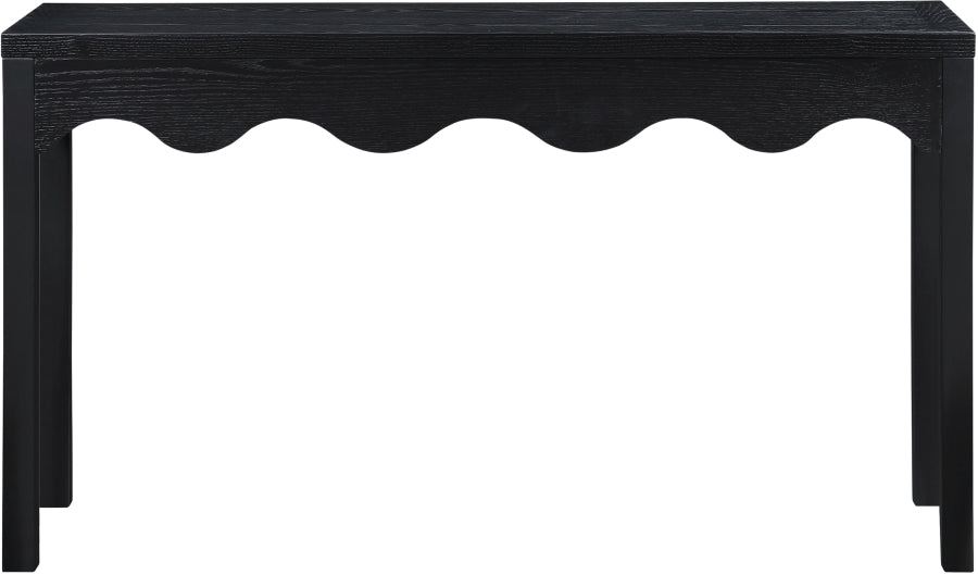 Fiora Console Table in Black from Meridian - Luna Furniture