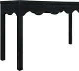 Fiora Console Table in Black from Meridian - Luna Furniture