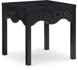 Fiora End Table in Black from Meridian - Luna Furniture