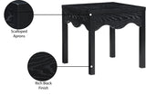 Fiora End Table in Black from Meridian - Luna Furniture