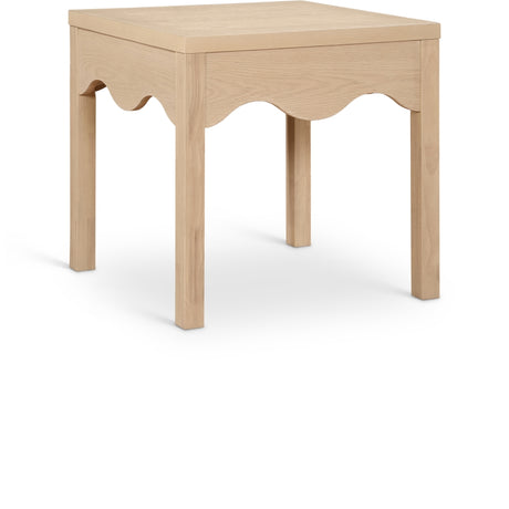 Fiora End Table in Natural from Meridian - Luna Furniture