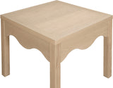 Fiora End Table in Natural from Meridian - Luna Furniture