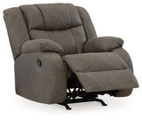 First Base Sofa, Loveseat and Recliner in Gunmetal - PKG015502