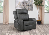 Foley Upholstered Power Lift Recliner Chair Grey from Coaster - Luna Furniture