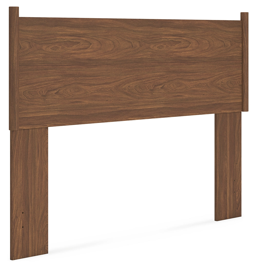 Fordmont Queen Panel Headboard with Dresser and Nightstand in Auburn from Ashley - Luna Furniture