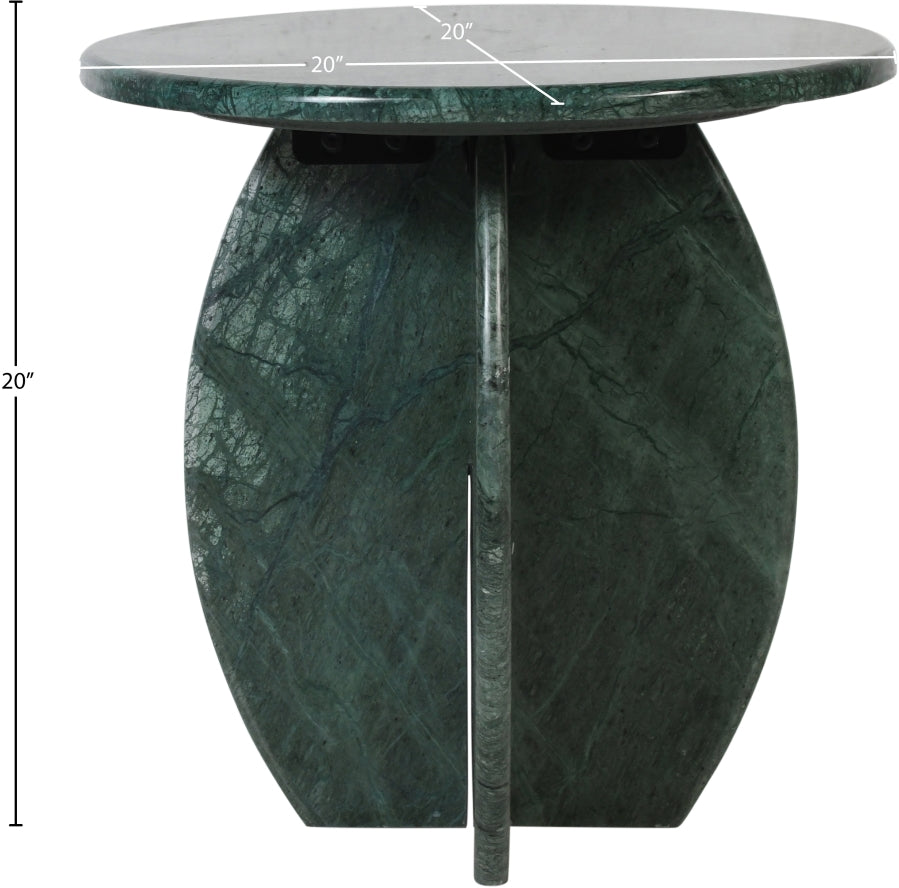 Formentera End Table Green from Meridian - Luna Furniture