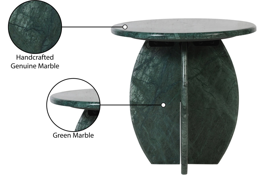 Formentera End Table Green from Meridian - Luna Furniture