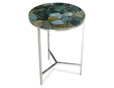 Foster Green Jasper Top Chairside Table from Steve Silver - Luna Furniture