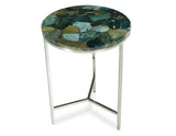 Foster Green Jasper Top Chairside Table from Steve Silver - Luna Furniture