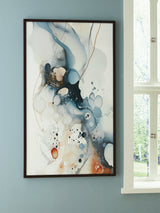 Foxenburg Blue/Amber/White Wall Art from Ashley - Luna Furniture