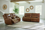 Francesca Sofa and Loveseat in Auburn - PKG014481