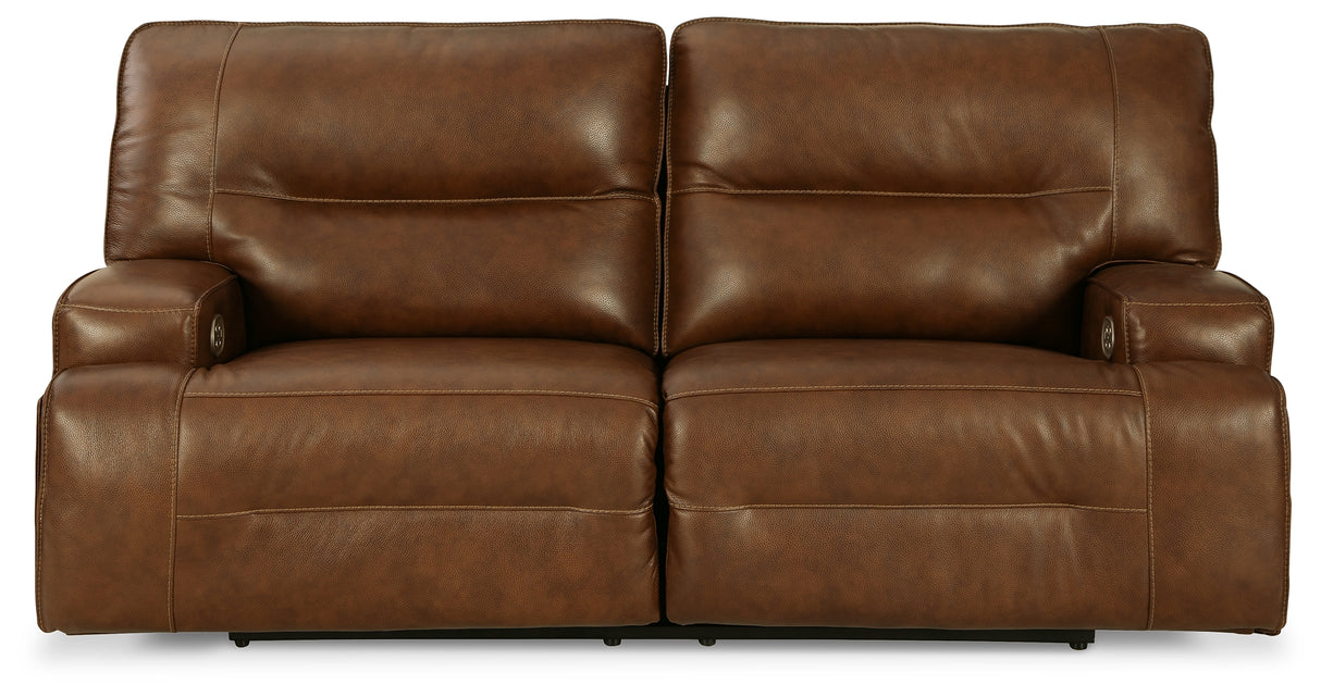 Francesca Sofa, Loveseat and Recliner in Auburn - PKG014482