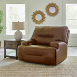 Francesca Sofa, Loveseat and Recliner in Auburn - PKG014482