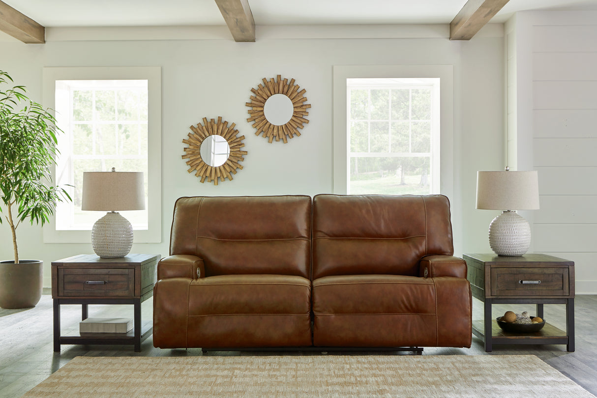 Francesca Sofa, Loveseat and Recliner in Auburn - PKG014482