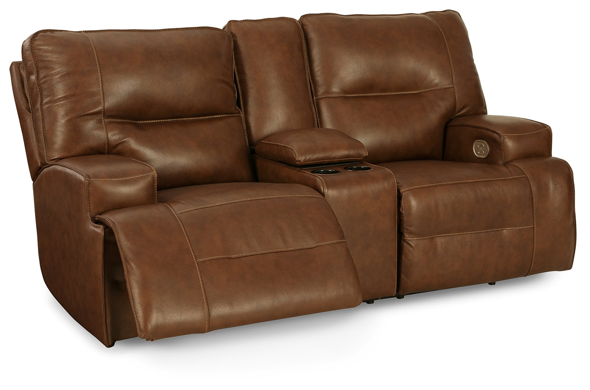 Francesca Sofa, Loveseat and Recliner in Auburn - PKG014482