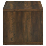 Frisco Square Engineered Wood Side End Table Dark Pine from Coaster - Luna Furniture