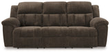 Frohn Chocolate Reclining Sofa - 3740788