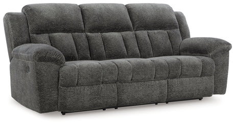 Frohn Graphite Reclining Sofa - 3740688