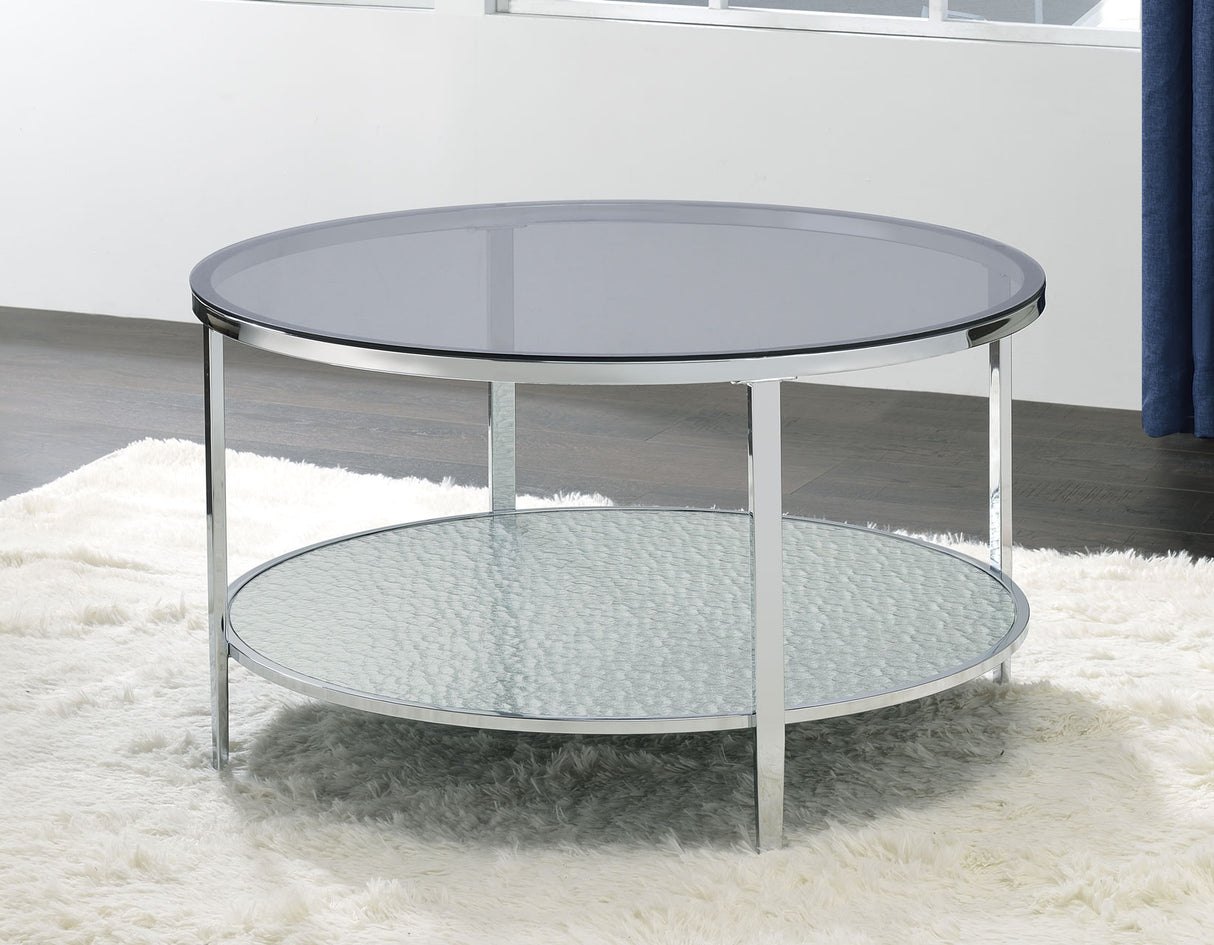 Frostine Round End Table from Steve Silver - Luna Furniture