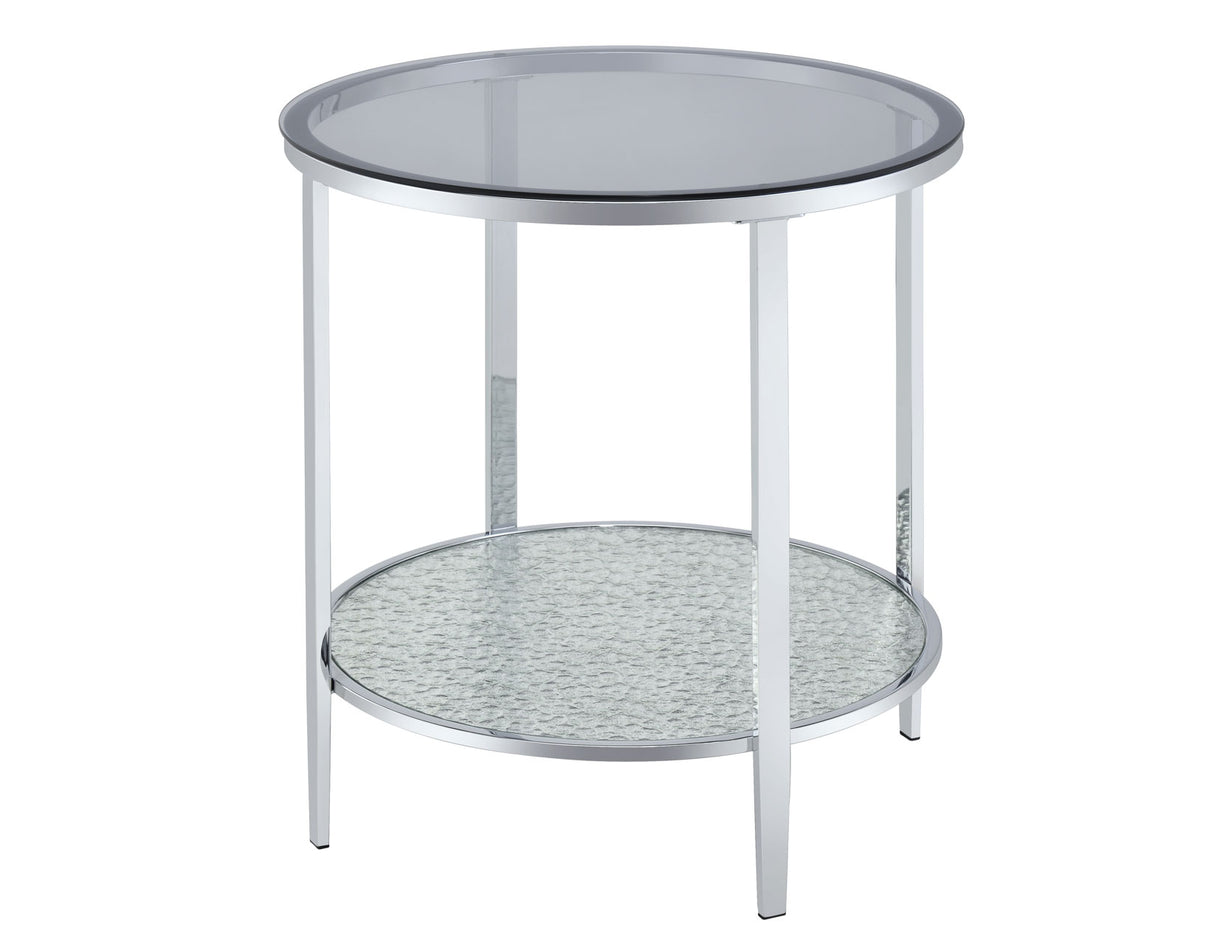 Frostine Round End Table from Steve Silver - Luna Furniture