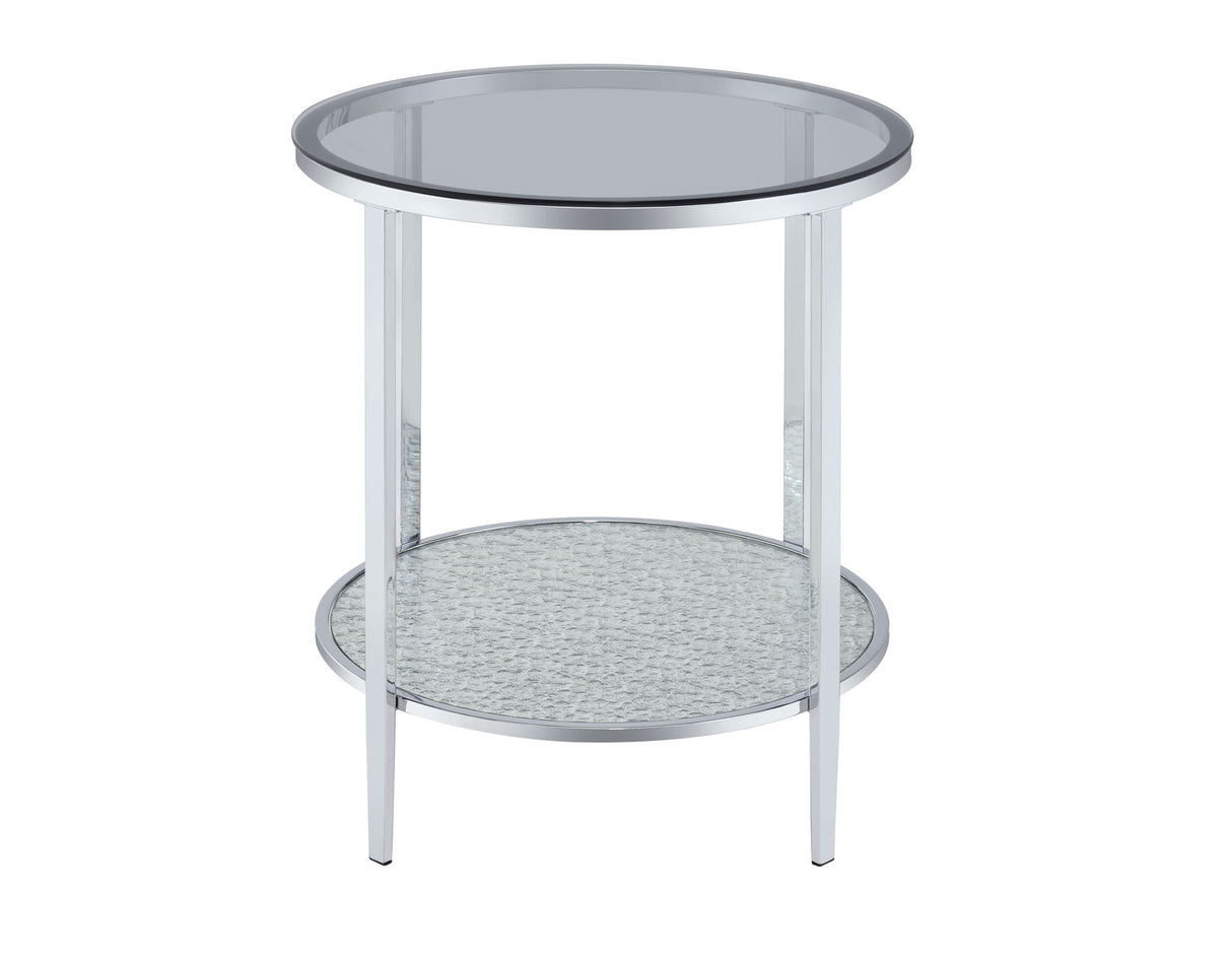 Frostine Round End Table from Steve Silver - Luna Furniture