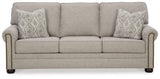 Gaelon Sofa, Loveseat, Chair and Ottoman in Dune - PKG015825